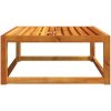 Trädgårdsbord 65x65x29 cm massivt akaciaträ vidaXL – miniatyr 5