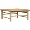 Trädgårdsbord 65x65x30 cm bambu vidaXL – miniatyr 2