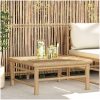 Trädgårdsbord 65x65x30 cm bambu vidaXL – miniatyr 1