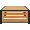 Trädgårdsbord 68x68x30 cm massivt akaciaträ vidaXL – miniatyr 4