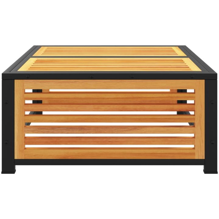 Trädgårdsbord 68x68x30 cm massivt akaciaträ vidaXL – bild 4