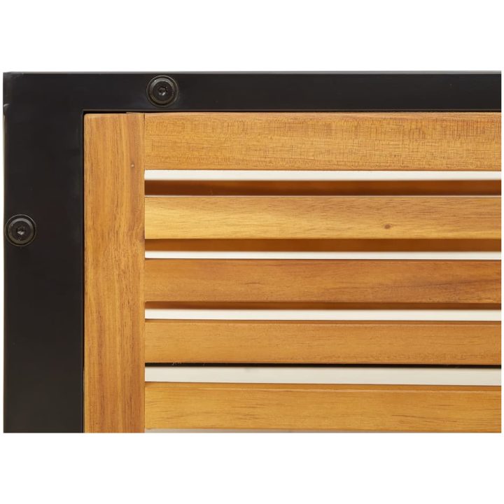 Trädgårdsbord 68x68x30 cm massivt akaciaträ vidaXL – bild 7