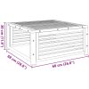 Trädgårdsbord 68x68x30 cm massivt akaciaträ vidaXL – miniatyr 8
