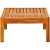 Trädgårdsbord 85x57x29 cm massivt akaciaträ vidaXL – miniatyr 3