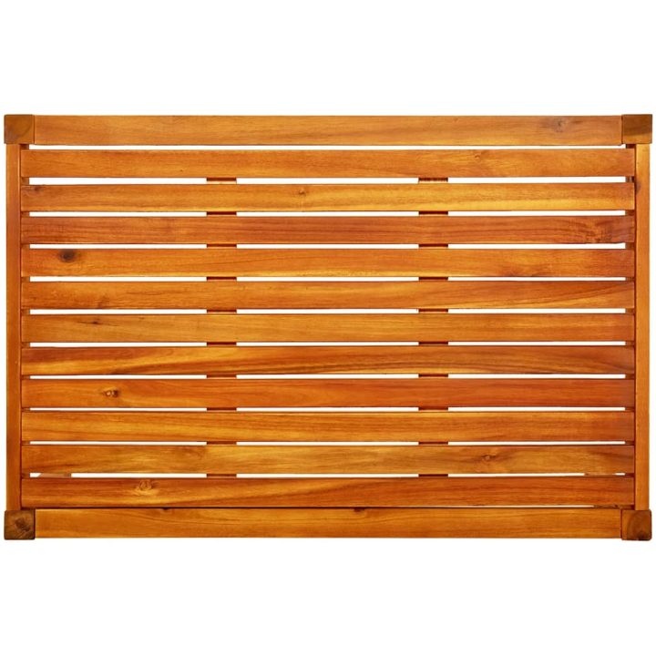 Trädgårdsbord 85x57x29 cm massivt akaciaträ vidaXL – bild 5