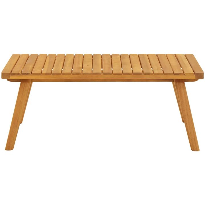 Trädgårdsbord 90x55x35 cm massivt akaciaträ vidaXL – bild 4