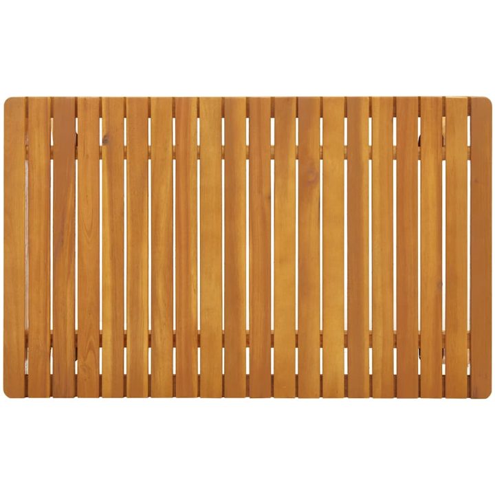 Trädgårdsbord 90x55x35 cm massivt akaciaträ vidaXL – bild 6