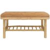 Trädgårdsbord 90x55x37 cm bambu vidaXL – miniatyr 3