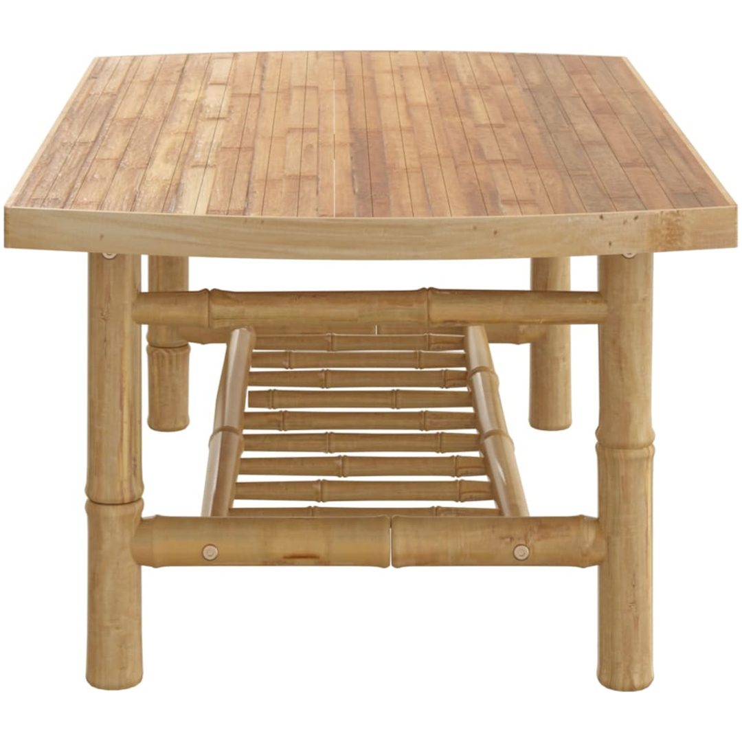 Trädgårdsbord 90x55x37 cm bambu vidaXL – bild 4