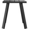 Trädgårdsbord antracit 34x34x38 cm stål vidaXL – miniatyr 3