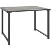 Trädgårdsbord antracit 55x40x37 cm stål vidaXL – miniatyr 2