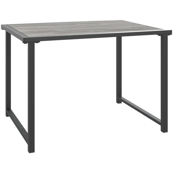 Trädgårdsbord antracit 55x40x37 cm stål vidaXL – bild 2