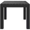 Trädgårdsbord antracit 59x47x40 cm PP vidaXL – miniatyr 4