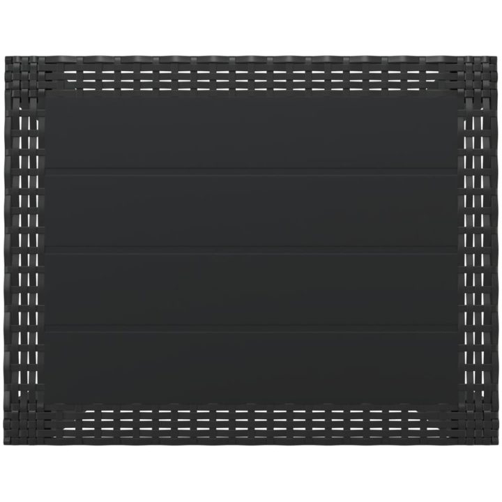 Trädgårdsbord antracit 59x47x40 cm PP vidaXL – bild 5