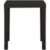 Trädgårdsbord antracit 79x65x72 cm plast vidaXL – miniatyr 3