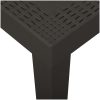 Trädgårdsbord antracit 79x65x72 cm plast vidaXL – miniatyr 4