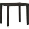 Trädgårdsbord antracit 79x65x72 cm plast vidaXL – miniatyr 1