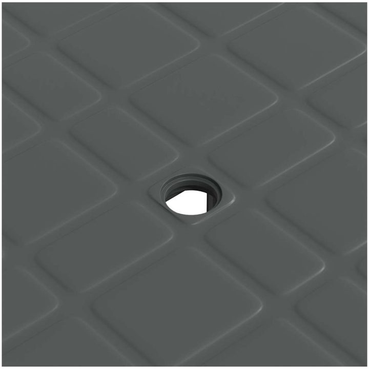 Trädgårdsbord antracit 80x75x72 cm plast vidaXL – bild 9
