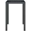 Trädgårdsbord antracit stål vidaXL 50 x 50 x 72 cm – miniatyr 3