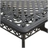 Trädgårdsbord brons 150x90x72 cm gjuten aluminium vidaXL – miniatyr 9