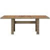 Trädgårdsbord brun 200x100x74 cm konstrotting vidaXL – miniatyr 2