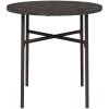 Trädgårdsbord brun 45 cm konstrotting vidaXL – miniatyr 3