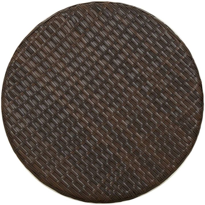 Trädgårdsbord brun 45 cm konstrotting vidaXL – bild 5