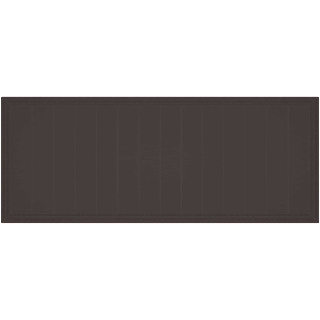 Trädgårdsbord Brunt 250x100x73 cm Poly Rattan vidaXL Large – bild 11