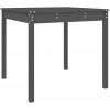 Trädgårdsbord grå massiv furu vidaXL 82.5 x 82.5 x 76 cm – miniatyr 2