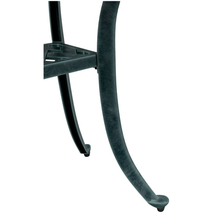 Trädgårdsbord grön ⌀48x53 cm gjuten aluminium vidaXL – bild 10