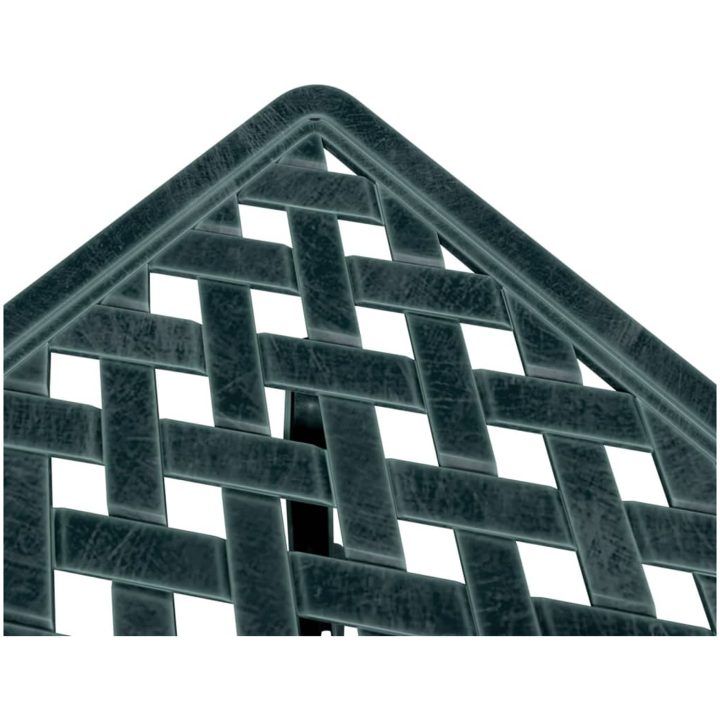 Trädgårdsbord grön 53x53x53 cm gjuten aluminium vidaXL – bild 9