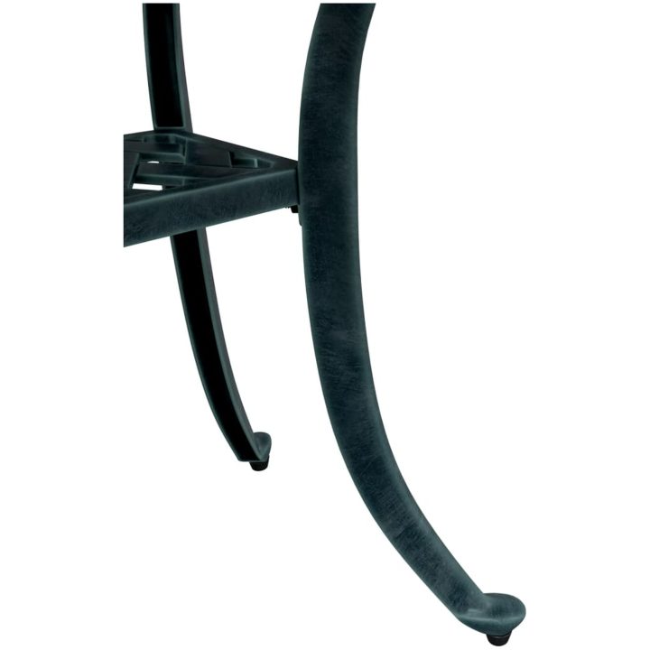 Trädgårdsbord grön 53x53x53 cm gjuten aluminium vidaXL – bild 10