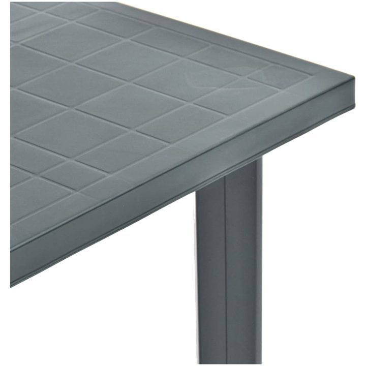 Trädgårdsbord grön 80x75x72 cm plast vidaXL – bild 4