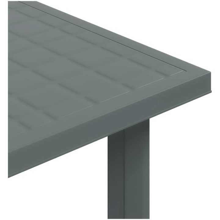 Trädgårdsbord grön 80x75x72 cm plast vidaXL – bild 8