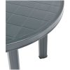 Trädgårdsbord grön 89 cm plast vidaXL – miniatyr 3