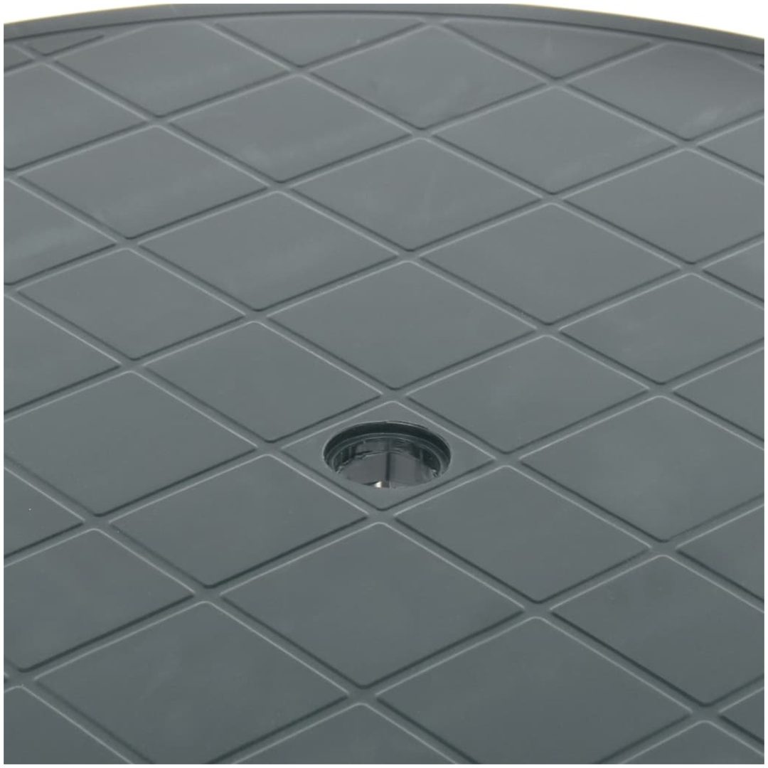 Trädgårdsbord grön 89 cm plast vidaXL – bild 5