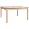 Trädgårdsbord massiv furu vidaXL 82.5 x 82.5 x 45 cm – miniatyr 2