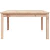 Trädgårdsbord massiv furu vidaXL 82.5 x 82.5 x 45 cm – miniatyr 6