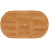 Trädgårdsbord massiv teak vidaXL 150 x 90 x 75 cm – miniatyr 4