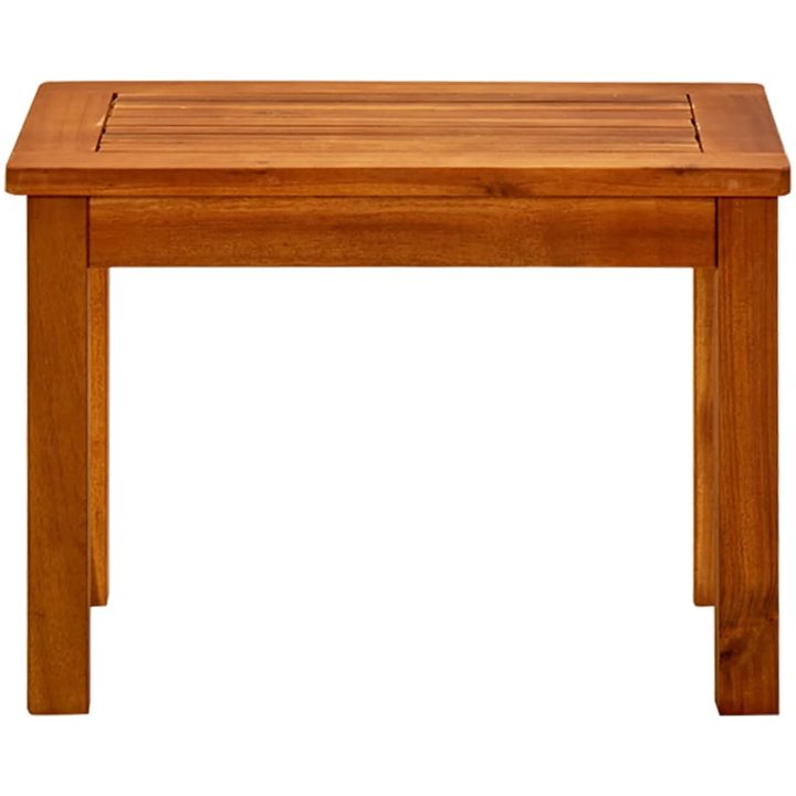 Trädgårdsbord massivt akaciaträ vidaXL 50 x 35 x 36 cm – bild 2