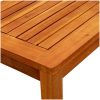 Trädgårdsbord massivt akaciaträ vidaXL 50 x 35 x 36 cm – miniatyr 5