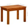Trädgårdsbord massivt akaciaträ vidaXL 50 x 35 x 36 cm – miniatyr 7