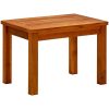 Trädgårdsbord massivt akaciaträ vidaXL 50 x 35 x 36 cm – miniatyr 1