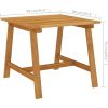 Trädgårdsbord massivt akaciaträ vidaXL 88 x 88 x 74 cm – miniatyr 6