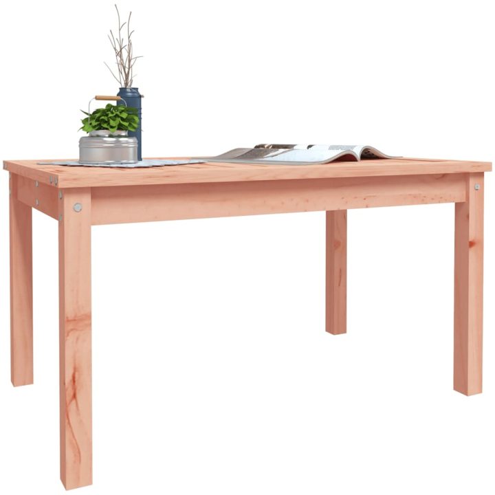 Trädgårdsbord massivt douglasträ vidaXL 82.5 x 50.5 x 45 cm – bild 4