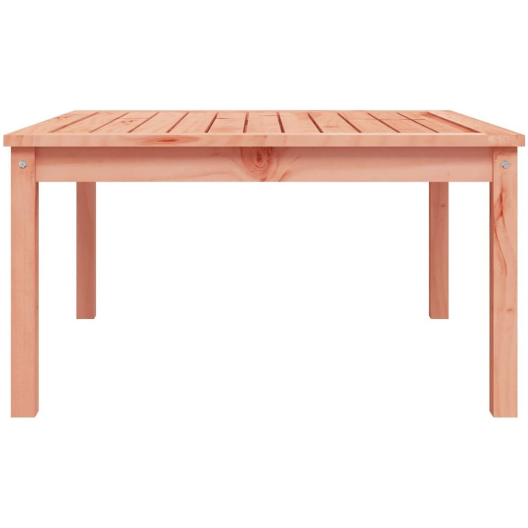 Trädgårdsbord massivt douglasträ vidaXL 82.5 x 82.5 x 45 cm – bild 5