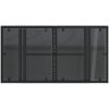 Trädgårdsbord med glasskiva svart 100x55x73 cm konstrotting vidaXL – miniatyr 9