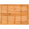 Trädgårdsbord med skiva i akaciaträ beige 105x75x72 cm vidaXL – miniatyr 8