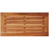 Trädgårdsbord med träskiva svart 58x27,5x55 cm konstrotting vidaXL – miniatyr 8