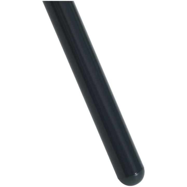 Trädgårdsbord rund antracit pulverlackerat stål vidaXL 80 x 72.5 cm – bild 7
